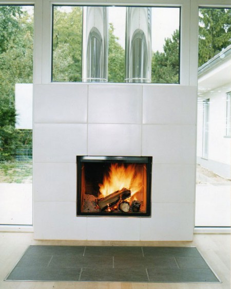 Kachelofen / Heizkamin / Offener Kamin - Heizkunst - Wien